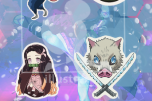 Стикеры аниме