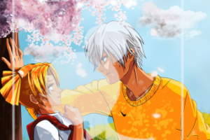 Арт в аниме стиле