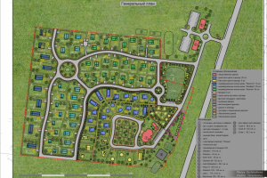 Генплан коттеджного поселка