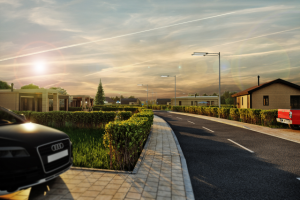 Визуализация экстерьера