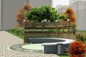 Малая архитектурная форма. Скамейка (1)