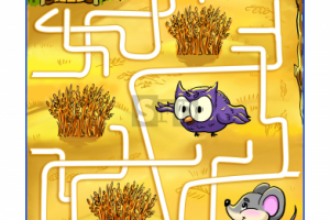 Детское задание лабиринт