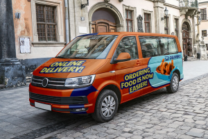 Брендирование легкового автомобиля