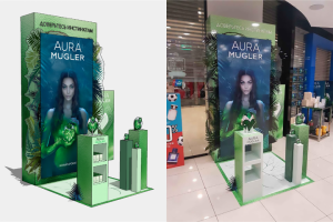 Подиум Mugler Aura