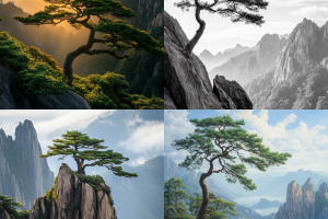 Сосна в горах