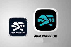 логотип для приложения по армрестлингу