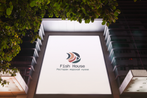 Логотип ресторана морской кухни