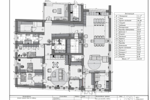 Планировочное решение первого этажа дома