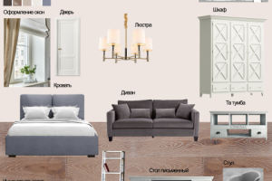 Коллаж комнаты мальчика 2