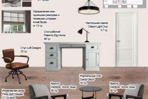 Коллаж коридора