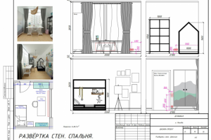 Развертка детской