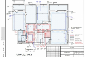 План потолка