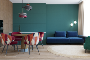 Кухня-гостиная. Ракурс на диван.