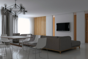 Кухня-Гостиная. Минимализм