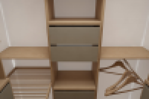 Гардероб 1000x15000x2500мм