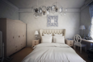 Визуализация. Кв 90Р. Спальня девочки.