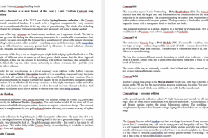 Статья на англ. яз., тема - люксовые сумки