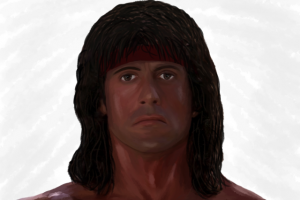 Портрет, планшет "RAMBO"