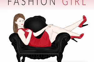Иллюстрация  "Fashion-girl"