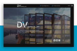 Корпоративный сайт по услугам строительного девелопмента