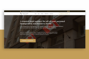 Сайт для адвоката по миграционным вопросам в Канаду