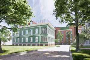 Реконструкция многоквартирного жилого дома,  г. Павловск