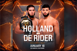 Превью боя UFC для канала в Instagram