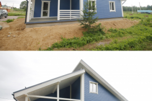 Добавление травы на фото и чистка участка от мусора