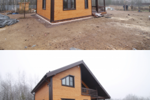 Добавление травы на фото и чистка участка от мусора