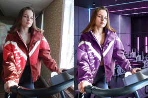 Коллаж для обложки спортивного журнала