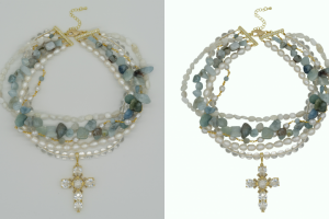 Выделение бижутерии