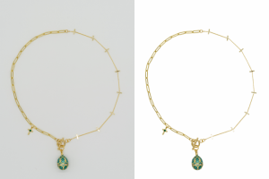 Выделение бижутерии