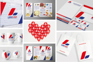 Фирменный стиль для "Любимо Групп"