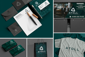 Брендбук для холдинга ATOLL