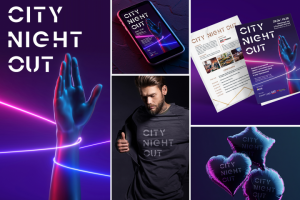 Фирменный стиль для City Night Out