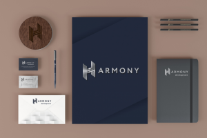 Фирменный стиль для Harmony