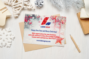 Новогодняя открытка