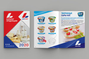 Верстка каталога продуктовой компании