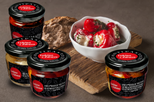 Этикетка для овощных закусок, антипасти