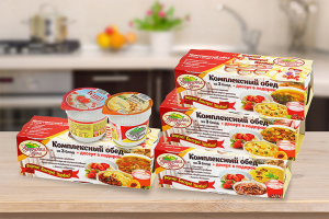 Упаковка для готовых обедов "Кубанская кухня"