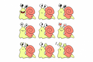 Улитка. Emoji