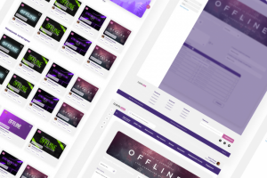 Интерфейс стримингового сервиса