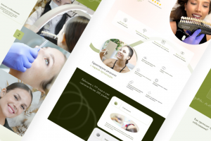 Сайт на Тильде для студии отбеливания зубов