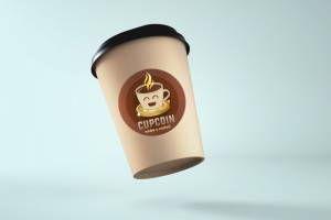 Логотип кофейни "CUPCOIN"