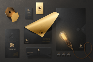 Фирменный стиль компании по производству элитной мебели