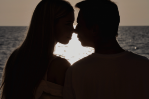 Закат на берегу