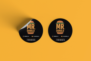 Наклейки для Mr. Donald