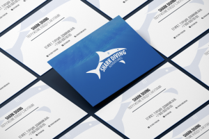 Визитки Shark Diving