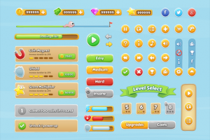 для инерфейса детской игры