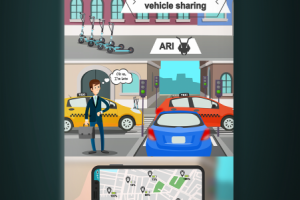 Комикс об электросамокате ARI